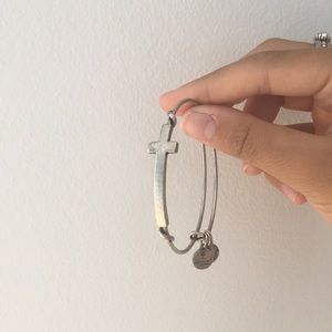 Alex and Ani Cross Bracelet